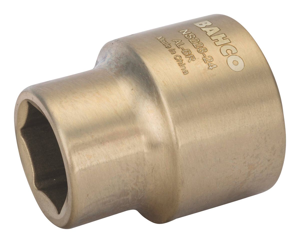 Bahco Dop 1" | zeskant | vonkvrij | aluminium brons | 36 mm - NS228-36