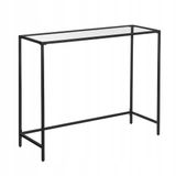 Songmics Kolsona-Serie Smalle Salontafel Zwart