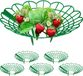 Relaxdays Aardbeien Plantensteun - Set van 6 - Groen