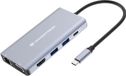 Conceptronic DONN20G laptop dock & poortreplicator Bedraad USB 3.2 Gen 1 (3.1 Gen 1) Type-C Grijs