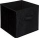 5Five Opbergmand/kastmand - Zwart - 29 liter - 31 x 31 x 31 cm