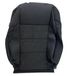 Volkswagen VW Golf 6 stoelbekleding, 5K, rugleuningbekleding passagiersstoel, rechts, stof, titanszwart