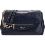 GUESS schoudertas Antonia Convertible Xbody Flap Midnight donkerblauw