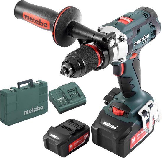 Metabo SB 18 LTX Impuls - Accu Klopboor-/schroefmachine Set - 18V - 2x 4.0Ah - MetaBOX