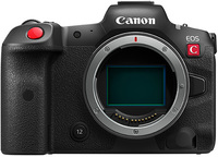 Canon EOS R5 C body + Tascam CA-XLR2d-C XLR microfoon adapter voor
