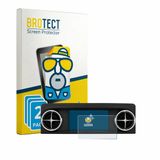 BROTECT - Screenprotector voor Mercedes-Benz SLK-Class R172 2011-2016 Audio 20 CD 5.8" - Folie Beschermfolie matte 2 Stuks
