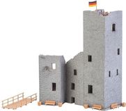 Faller 1/87 BURCHTRUINE - Modelbouwset, Schaal H0, Bruin/Grijs, Metaal