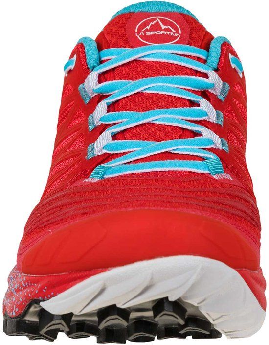 La Sportiva Akasha II Trailrunningschoenen Dames - Hibiscus / Malibu Blue - Maat 40.5