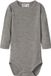 NAME IT - NBNWAX WOOL RIB LS BODY NOOS - Baby - Bodies - Satellite - 68