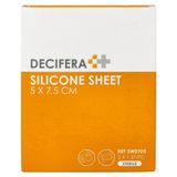 Decifera Feuille de silicone 5x 7,5cm 5
