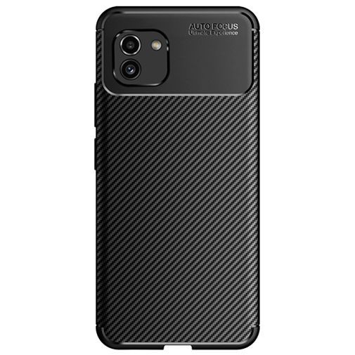 Just in Case Rugged TPU Case Zwart Samsung Galaxy A03