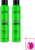 Got2B Shampooing sec Extra Fresh - 200 ml - 2 Pièces