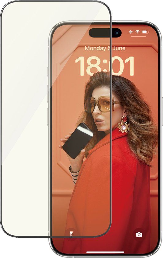 PanzerGlass UWF Anti Reflective & Bluelight Screen Protector for Apple iPhone 15 Pro