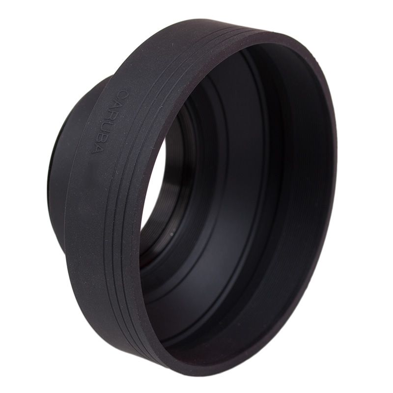 Caruba Rubberen Zonnekap 3in1 58mm