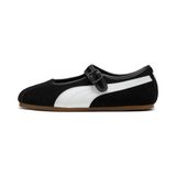 PUMA Tacklette sneakers voor Dames, Zwart/Wit, Maat 40