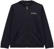 Guess Junior Hoodie Blauw Katoen 8 jaar