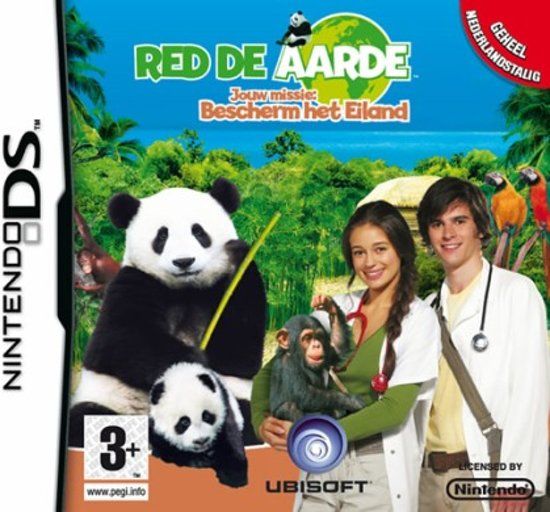 Ubisoft Red de Aarde Jouw Missie: Bescherm het Eiland - Nintendo DS
