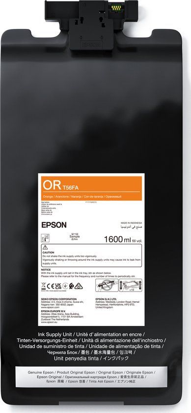 Epson C13T56FA00 Origineel Oranje Inktcartridge