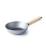 Beka 13970204 Wokpan Koolstofstaal 20 cm Houten Handvat Grijs