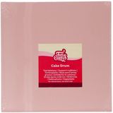 FunCakes Cake Drum Vierkant Pastel Roze 25cm