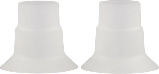 Youha® Borstschildverkleiners - Borstschilden - Borstkolf accessories - BPA vrij - elektrische draadloze borstkolven - Silicone borstschilden - Set van 2 stuks - Maat 26mm