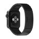 Apple MJ5H2ZM/A Bracelet de liaison bracelet de montre intelligent acier inoxydable noir 38mm