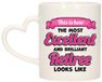 Bellatio Decorations adeau koffie/thee mok - excellent gepensioneerde - roze - keramiek - 300 ml