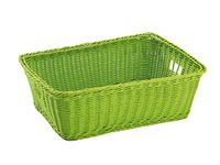 King Home C1567072/C Sunny mand van kunststof, groen, 48 x 34,5 x 16H