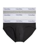 Calvin Klein Slip (lot de 3) - Homme slip - Noir - Gris - Blanc - Coton - Taille XXL
