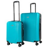 ITACA - Set van 2 Rigid Travel Koffers 55/75 cm 4 Wielen ABS