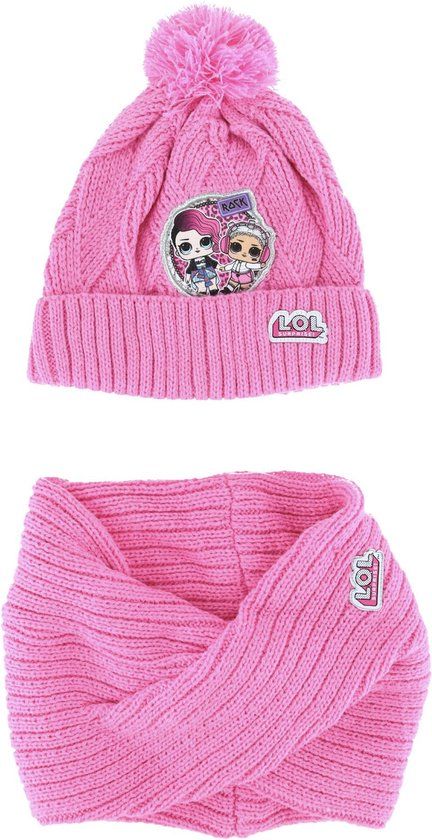 L.O.L. Surprise Winter Set - Pink - Size 52 cm (3-6 years)