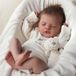 OEM Reborn baby pop, 55 cm, siliconen, met de hand beschilderd, bewegelijke ledematen