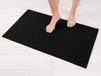 Hammetex 100% katoenen antislip badmat, 51x86 cm, zwart