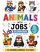 Livre de coloriage animaux au travail