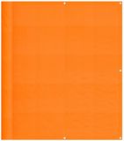 vidaXL Balkonscherm Oranje 120x800 cm 100% Polyester Oxford
