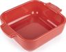 Peugeot Appolia Ovenschaal 18 cm - Rood - Vierkant