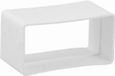 Nedco buisverbinder 110x54mm - kunststof - wit