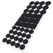 Adsamm® Viltglijders Zwart Ø 20 mm / Ø 28 mm / 25x25 mm Rond Vierkant Meubelglijders