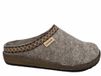 Rohde 6425 17 Pantoffels Open Sloffen Beige Vilt Dames - Beige - 37