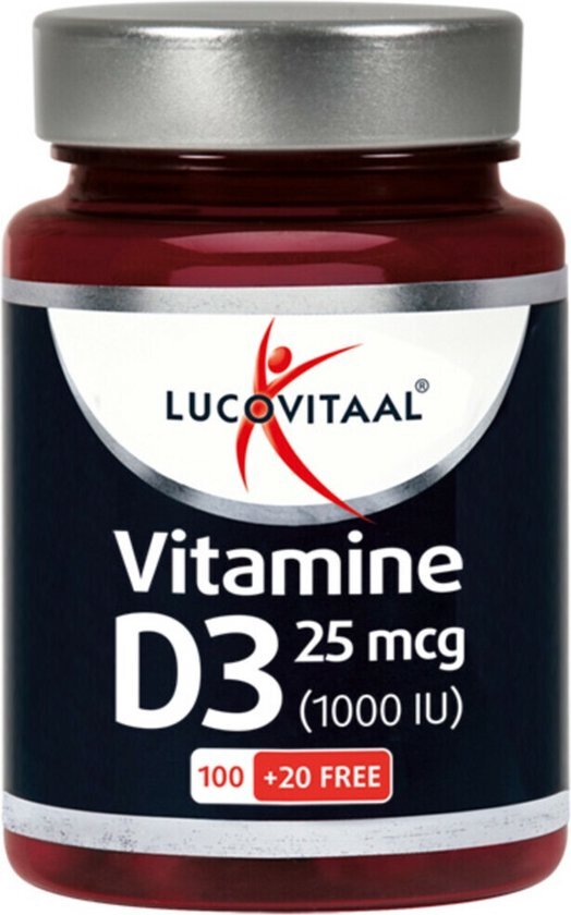 Lucovitaal Vitamine D3 25mcg Capsules