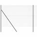 vidaXL Hexagonal Wire Mesh Fence with Ground Stakes - 10 x 1.5 m - Grey