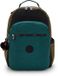 Kipling SEOUL Unisex Rugzak - Black Khaki Bl