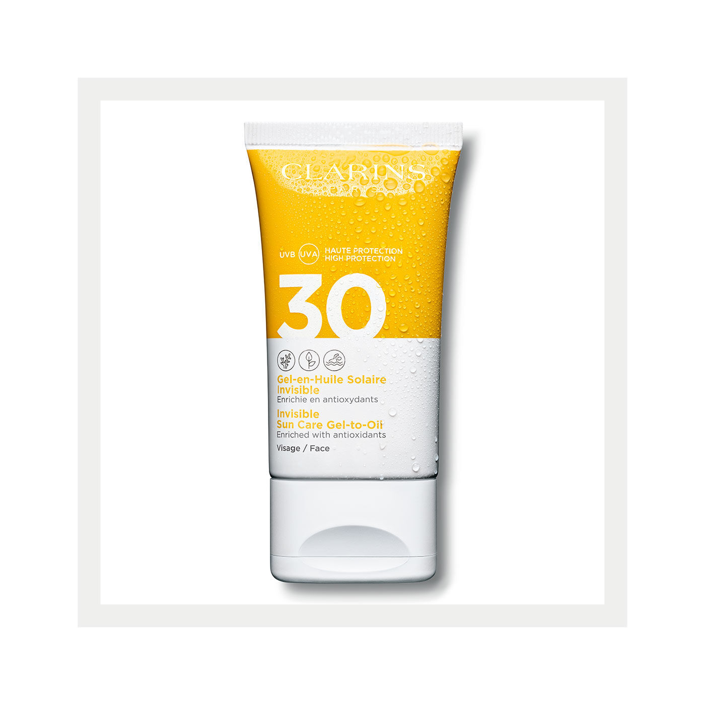 Clarins Invisible Sun Care Gel-To-Oil 30