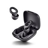 NGS NOON BLACK – Oordopjes tegen lawaai voor slapen, reizen & gevoeligheid. Herbruikbaar siliconen, oorkussens S/M/L. Opbergdoos. Geluidsdemping: 23 dB (SNR). PBM-gecertificeerd. Kleur: Zwart