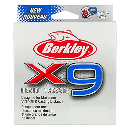 Berkley Berkley Unisex's X9 Crystal gevlochten vislijn, 330-Yard/4,5 kg