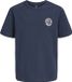 JACK&JONES JJALLIANCE TEE SS CREW NECK JNR T-shirt Garçon Coton Bleu marine Taille 164