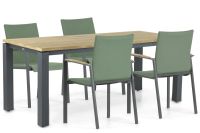 Lifestyle Garden Furniture Lifestyle Lifestyle Brandon/Riviera 180 cm dining tuinset 5-delig