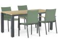 Lifestyle Garden Furniture Lifestyle Lifestyle Brandon/Riviera 180 cm dining tuinset 5-delig