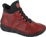 Rieker Booties 55069 Vrouwen Rood Laarsjes Maat 38
