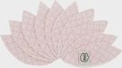 ImseVimse Tampons pour vulve - 10 pièces - avec sac de lavage - rose halo